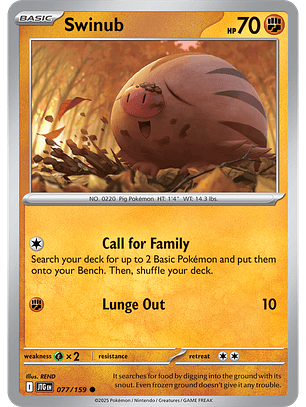 Swinub - 077/159 - Common - JTG 