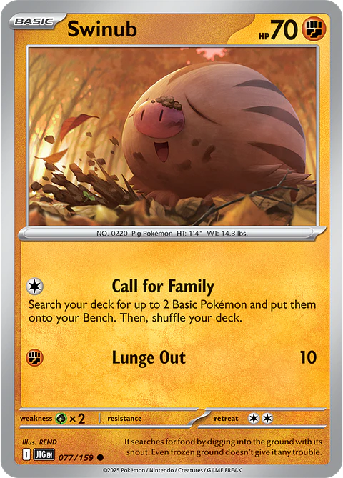 Swinub - 077/159 - Common - JTG 