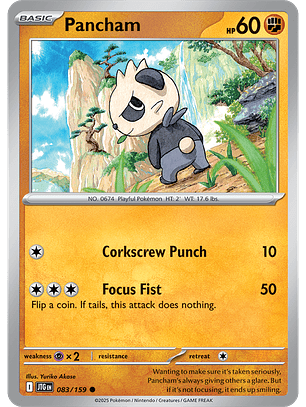 Pancham - 083/159 - Common - JTG 