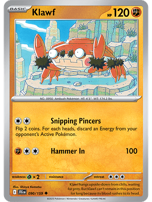 Klawf - 090/159 - Uncommon - JTG 