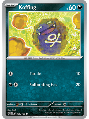 Koffing - 091/159 - Common - JTG