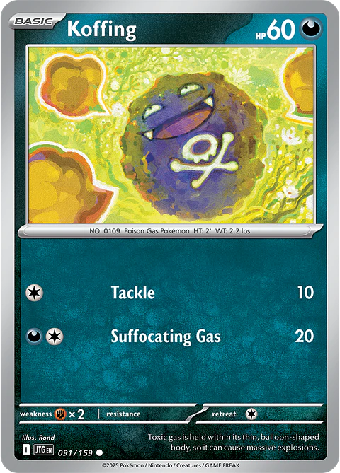 Koffing - 091/159 - Common - JTG