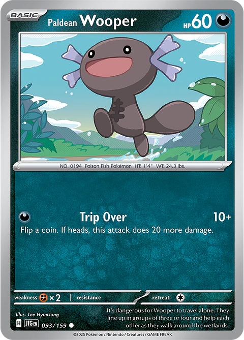 Paldean Wooper - 093/159 - Common - JTG 