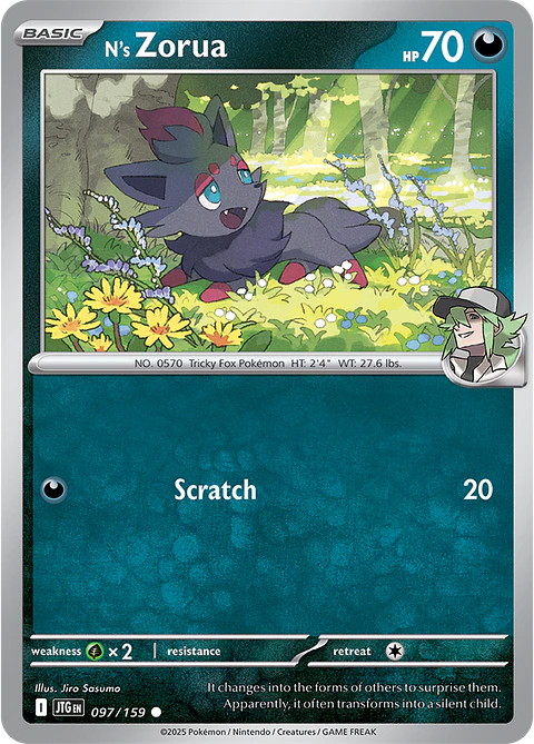 N's Zorua - 097/159 - Common - JTG