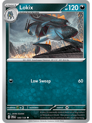 Lokix - 100/159 - Uncommon - JTG 