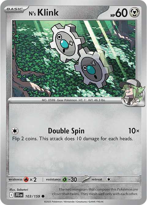 N's Klink - 103/159 - Common - JTG