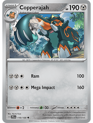 Copperajah - 110/159 - Uncommon - JTG 