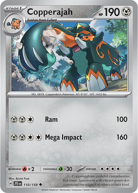 Copperajah - 110/159 - Uncommon - JTG 