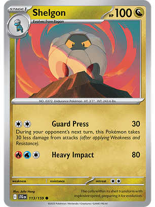Shelgon - 113/159 - Common - JTG 