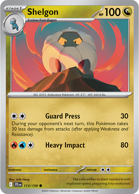 Shelgon - 113/159 - Common - JTG 