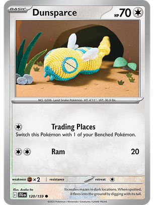 Dunsparce - 120/159 - Common - JTG 