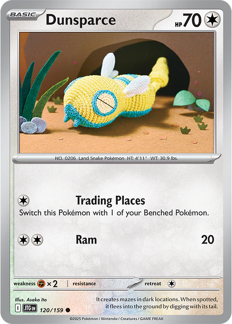Dunsparce - 120/159 - Common - JTG 
