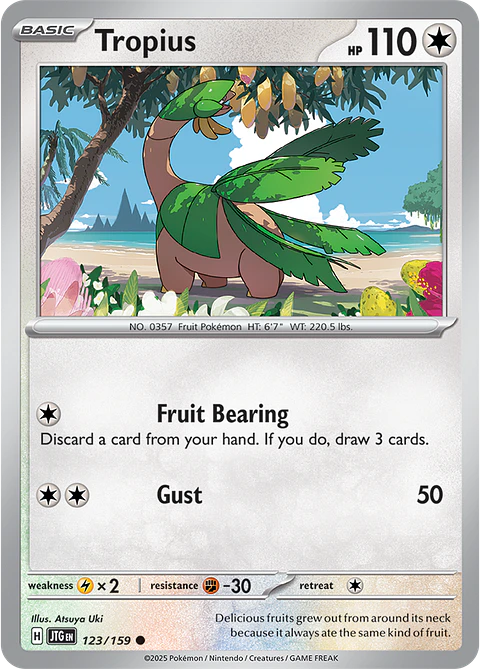 Tropius - 123/159 - Common - JTG 