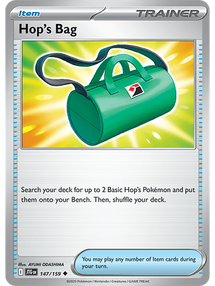 Hop's Bag - 147/159 - Uncommon - JTG
