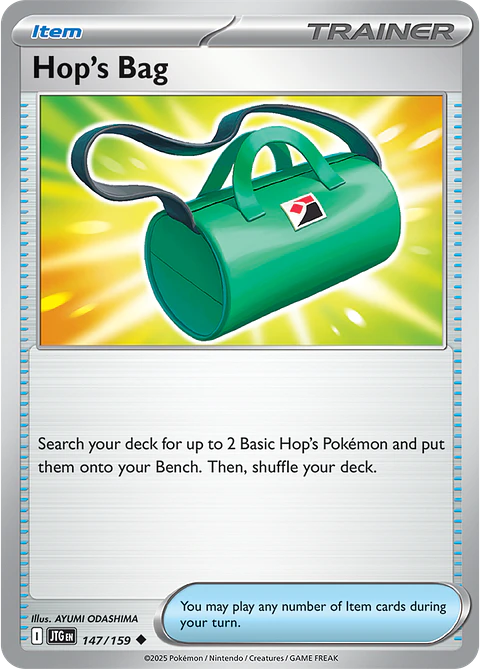 Hop's Bag - 147/159 - Uncommon - JTG