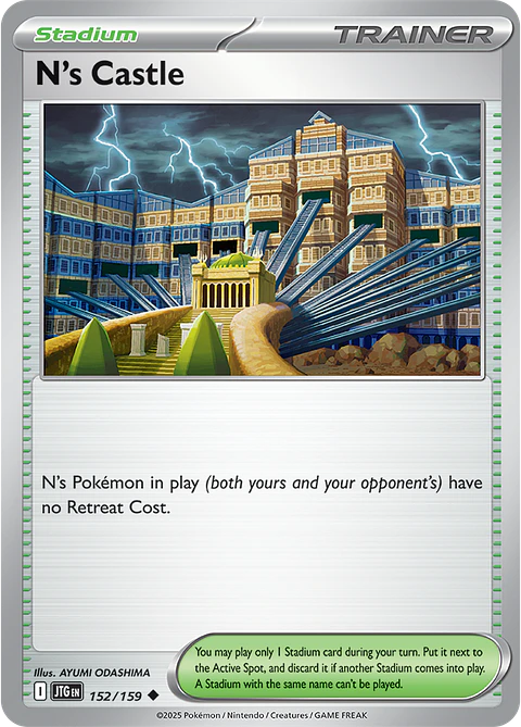 N's Castle - 152/159 - Uncommon - JTG 