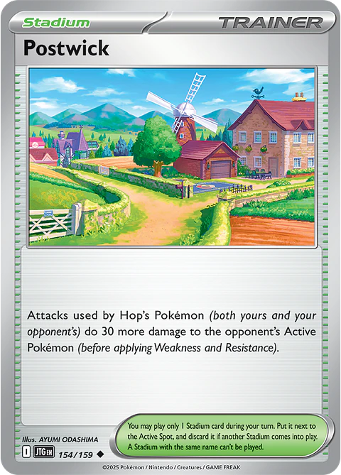 Postwick - 154/159 - Uncommon - JTG 