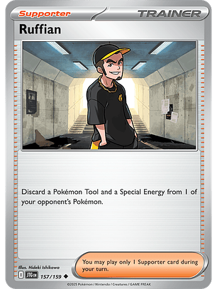 Ruffian - 157/159 - Uncommon - JTG 