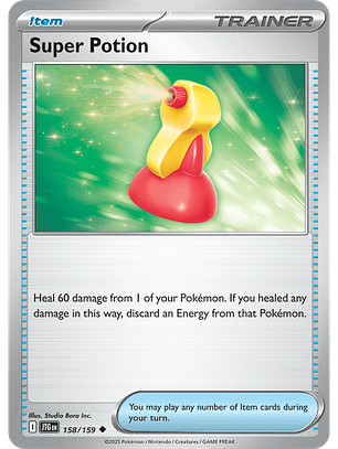 Super Potion - 158/159 - Uncommon - JTG 