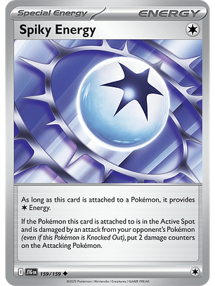 Spike Energy - 159/159 - Uncommon - JTG