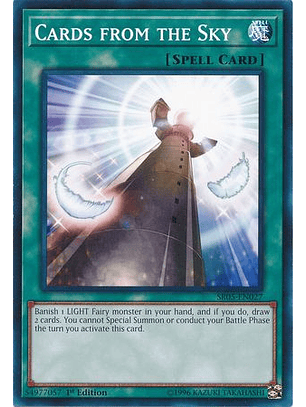 Cards from the Sky - SR05-EN027 - Common 