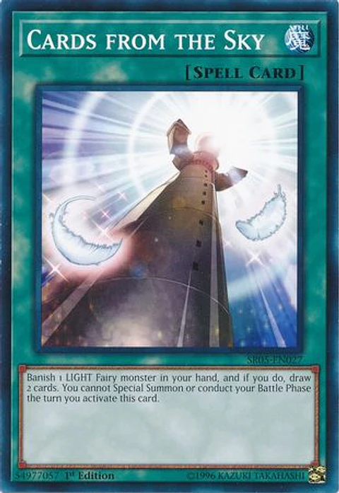 Cards from the Sky - SR05-EN027 - Common 