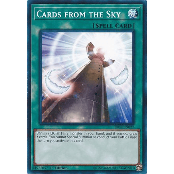 Cards from the Sky - SR05-EN027 - Common 