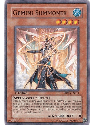 Gemini Summoner - SDWS-EN011 - Common  