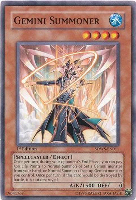 Gemini Summoner - SDWS-EN011 - Common  