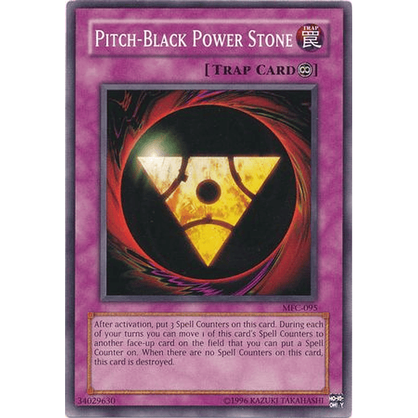 Pitch-Black Power Stone - MFC-095 - Common 
