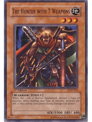 The Hunter with 7 Weapons - LOD-024 - Common