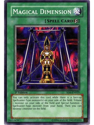 Magical Dimension - SD6-EN029 - Common