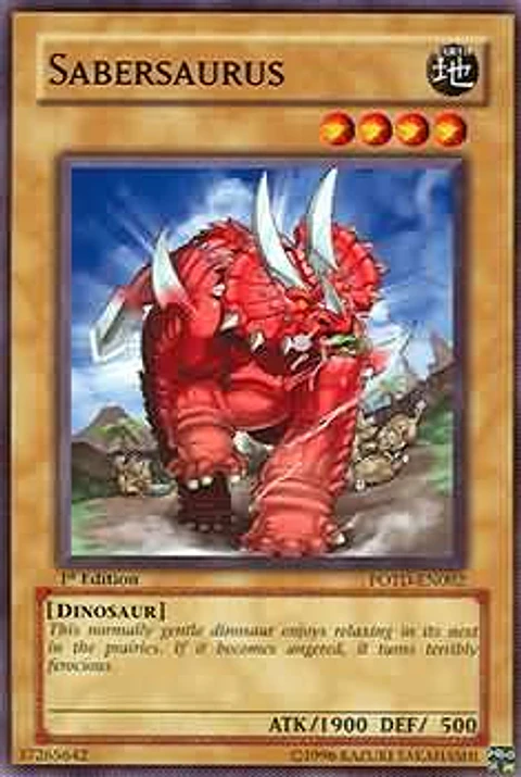 Sabersaurus - POTD-EN002 - Common