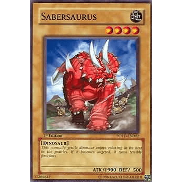 Sabersaurus - POTD-EN002 - Common
