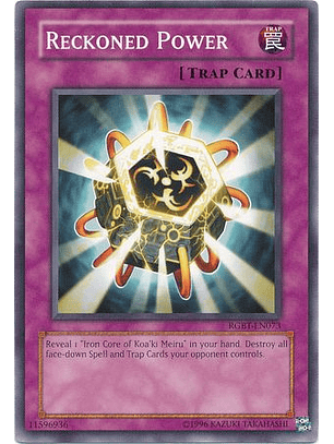 Reckoned Power - RGBT-EN073 - Common