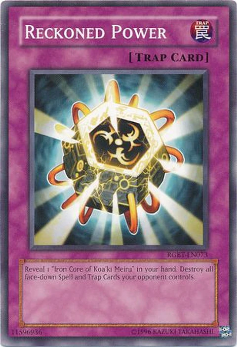 Reckoned Power - RGBT-EN073 - Common