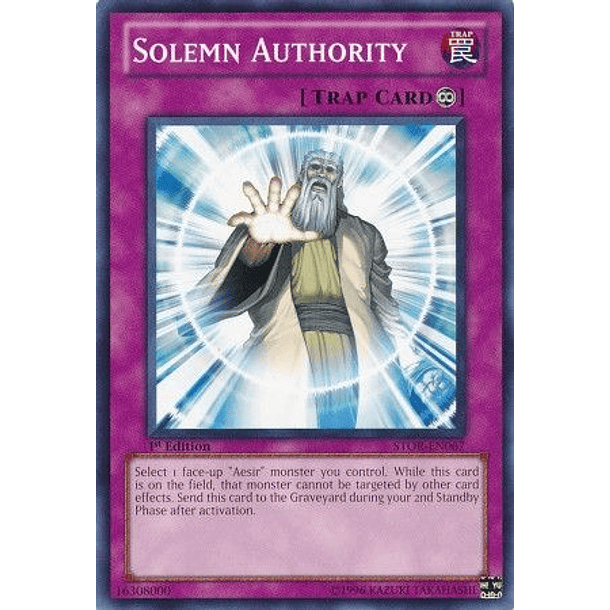 Solemn Authority - STOR-EN067 - Common