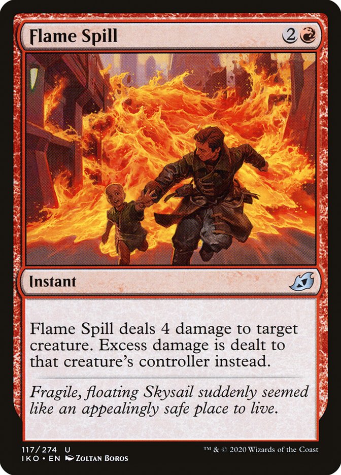 Flame spill - IKO - U 1