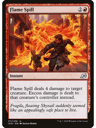 Flame spill - IKO - U