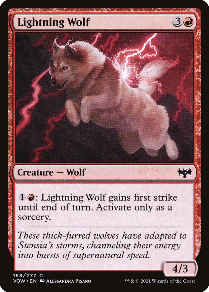 Lightning wolf - VOW - C 1