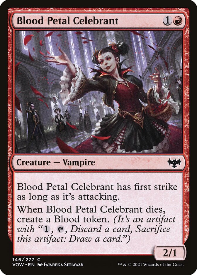 Blood Petal celebrant - VOW - C 1