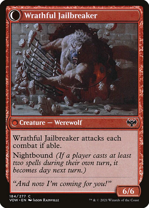 Weary prisoner - VOW - C