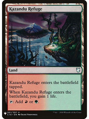 Kazandu Refuge - THE LIST - U