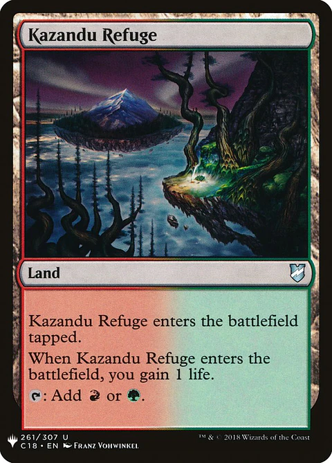 Kazandu Refuge - THE LIST - U