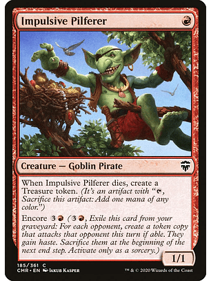 Impulsive pilferer  - CMR - C