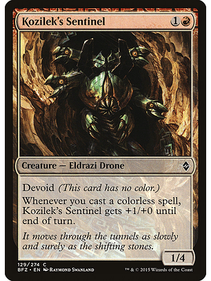 Kozilek's sentinel - BFZ - C