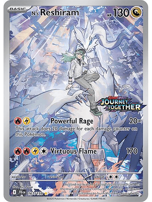 N's Reshiram - 167/159 - (Journey Together Stamped) - JTG