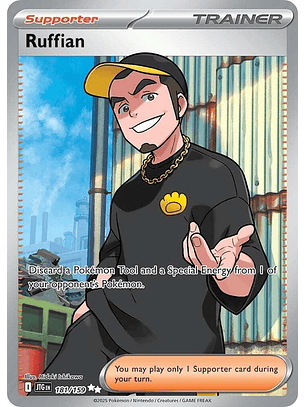 Ruffian - 181/159 - Ultra Rare - JTG