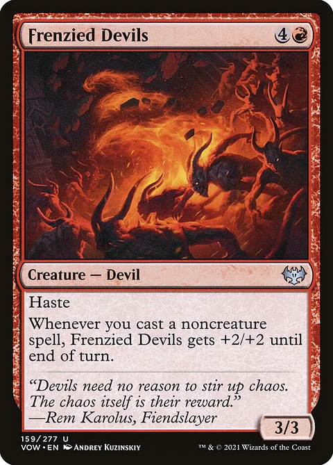 Frenzied devils - VOW - U