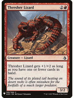Thresher Lizard - THE LIST - C
